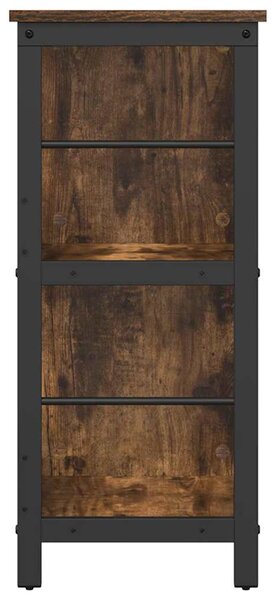 Könyvespolc 6 szintes 102 x 32 x 72,5 cm Szerelt Fa