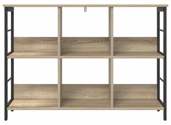 Könyvespolc Sonoma tölgy 102 x 32 x 72,5 cm Faanyag