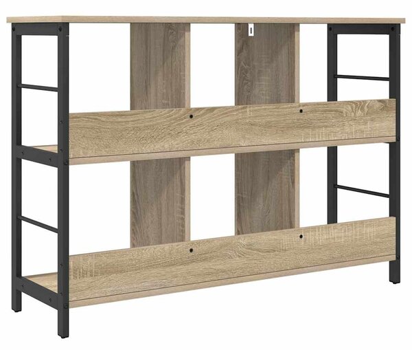 Könyvespolc Sonoma tölgy 102 x 32 x 72,5 cm Faanyag