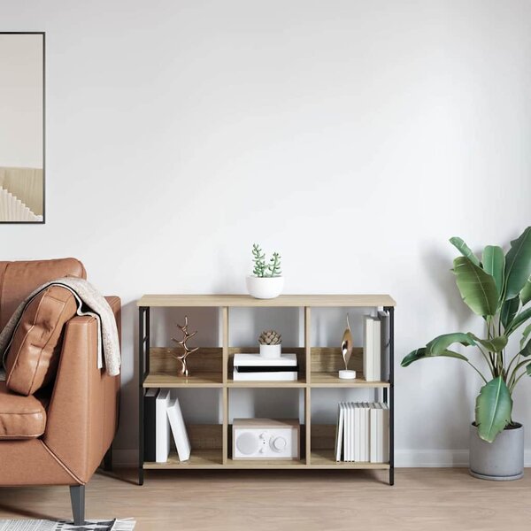 Könyvespolc Sonoma tölgy 102 x 32 x 72,5 cm Faanyag