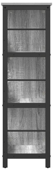 Könyvespolc 9 szintes 102 x 32 x 104,5 cm Szerelt Fa