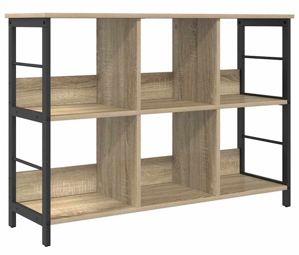 Könyvespolc Sonoma tölgy 102 x 32 x 72,5 cm Faanyag