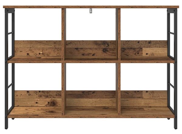 Könyvespolc Öreg fa 102 x 32 x 72,5 cm Faanyag