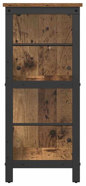 Könyvespolc Öreg fa 102 x 32 x 72,5 cm Faanyag
