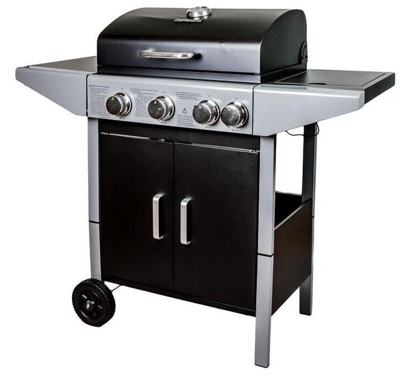 Ravanson GO-3 Gázos Kerti grillsütő - Fekete