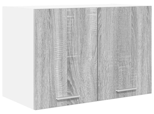 Függő szekrény 2 pcs Szürke Sonoma és fehér 60 x 31 x 40 cm