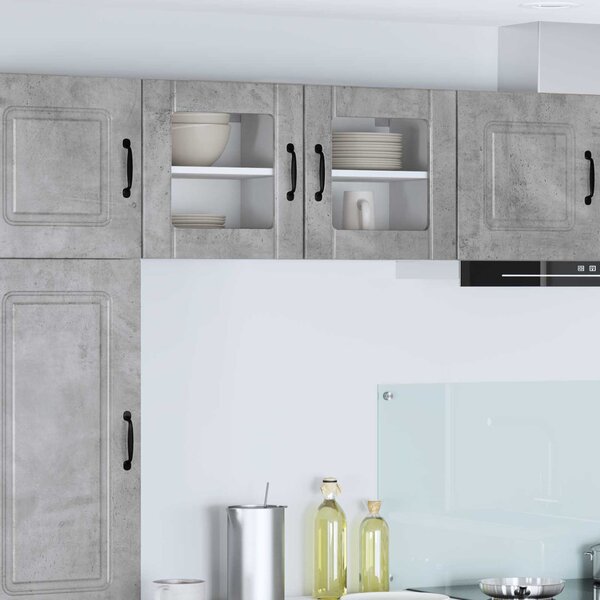 Konyhaszekrény Lucca 2 pcs Beton Szürke 40 x 31 x 40 cm Faanyag