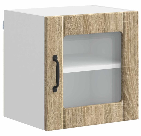 Konyhaszekrény 2 pcs Sonoma tölgy 40 x 31 x 40 cm Faanyag