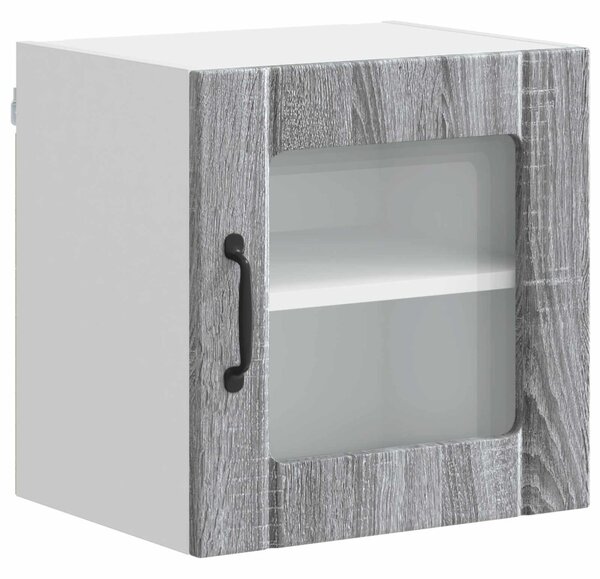 Konyhaszekrény 2 pcs Szürke Sonoma 40 x 31 x 40 cm Faanyag