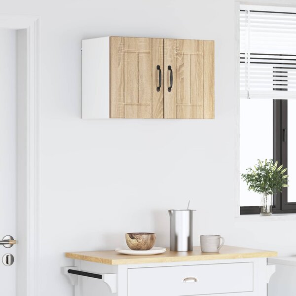 Konyhaszekrény 2 pcs Sonoma tölgy 30 x 31 x 40 cm Faanyag