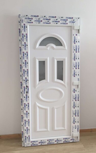 Europa műanyag Bejárati ajtó 98x208cm #fehér