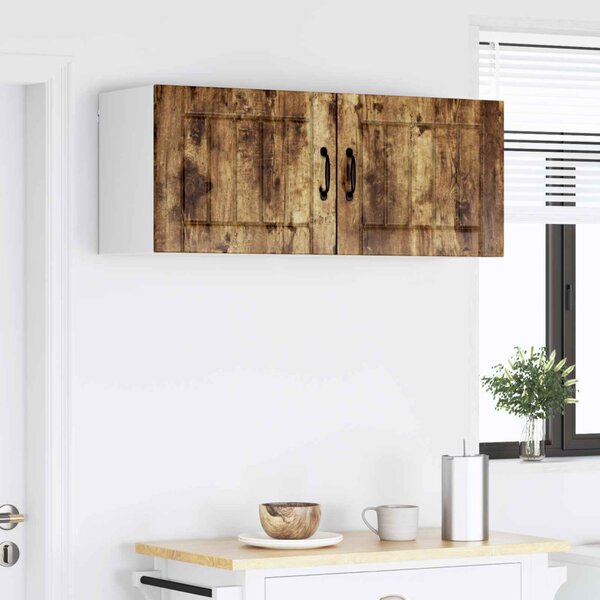 Konyhaszekrény 2 pcs Füstölt tölgy 50 x 31 x 40 cm Faanyag