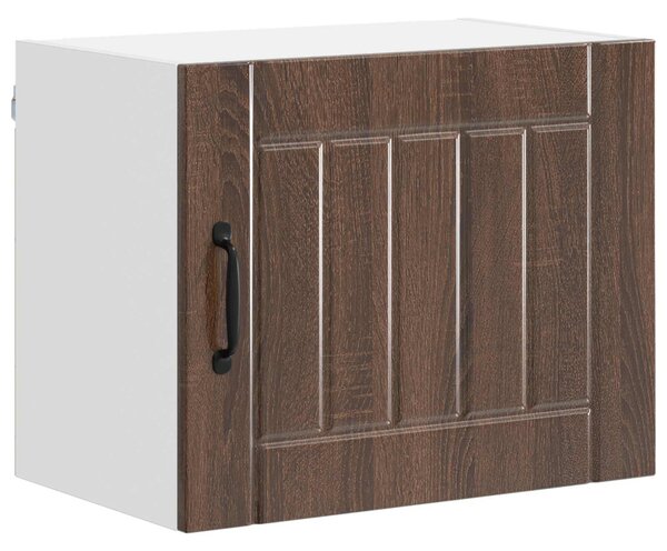 Konyhaszekrény 2 pcs Barna Tölgy 50 x 31 x 40 cm Faanyag