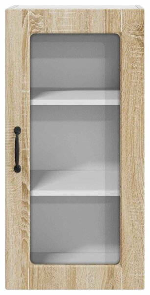 Konyhaszekrény 2 pcs Sonoma tölgy 40 x 31 x 80 cm Faanyag