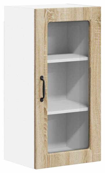 Konyhaszekrény 2 pcs Sonoma tölgy 40 x 31 x 80 cm Faanyag