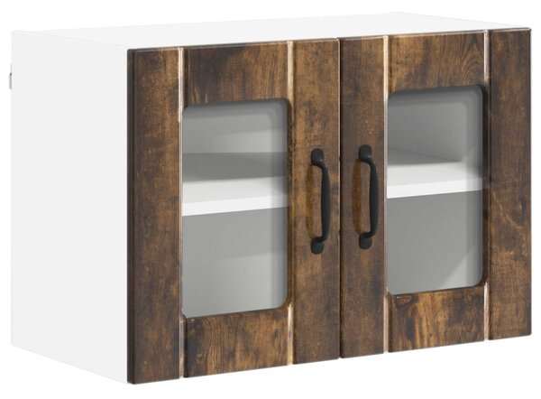 Konyhaszekrény 2 pcs Füstölt tölgy 60 x 31 x 40 cm Faanyag