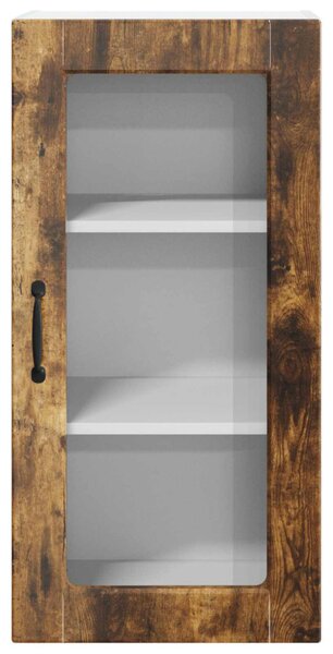 Konyhaszekrény 2 pcs Füstölt tölgy 40 x 31 x 80 cm Faanyag