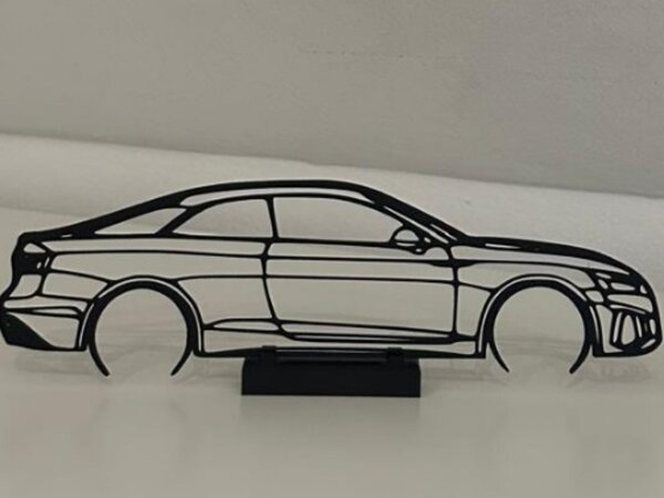 Audi RS5 2022 faldekoráció
