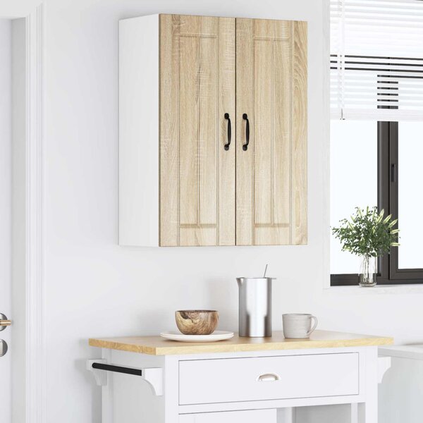 Konyhaszekrény 2 pcs Sonoma tölgy 30 x 31 x 80 cm Faanyag