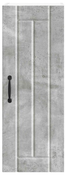 Konyhaszekrény 2 pcs Beton Szürke 30 x 31 x 80 cm Faanyag