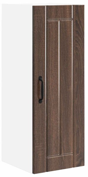 Konyhaszekrény 2 pcs Barna Tölgy 30 x 31 x 80 cm Faanyag