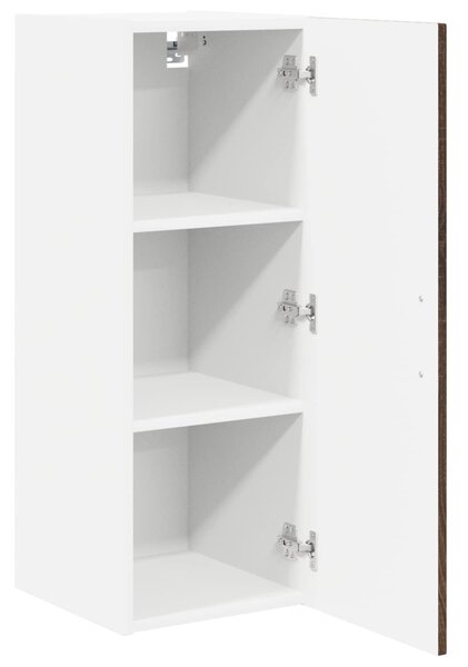 Konyhaszekrény 2 pcs Barna Tölgy 30 x 31 x 80 cm Faanyag