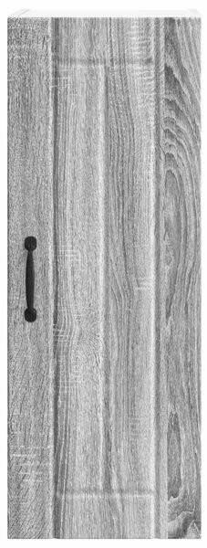 Konyhaszekrény 2 pcs Szürke Sonoma 30 x 31 x 80 cm Faanyag