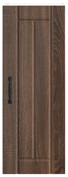 Konyhaszekrény 2 pcs Barna Tölgy 30 x 31 x 80 cm Faanyag