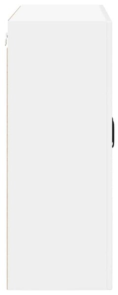Konyhaszekrény Magas Fényű Fehér 80 x 31 x 80 cm Faanyag
