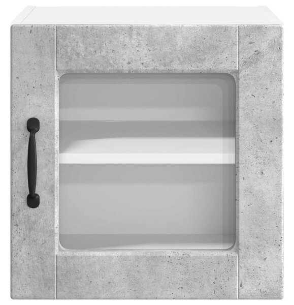 Konyhaszekrény polcokkal Beton Szürke 40 x 31 x 40 cm Faanyag