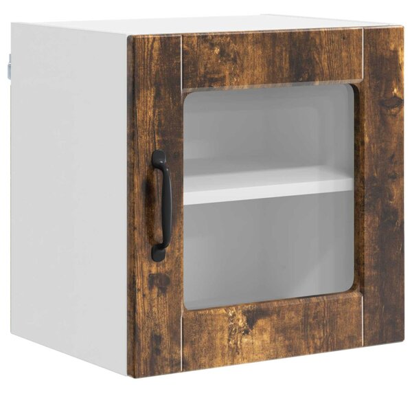 Mosogatógép panel 2 pcs Füstölt tölgy 40 x 31 x 40 cm Faanyag