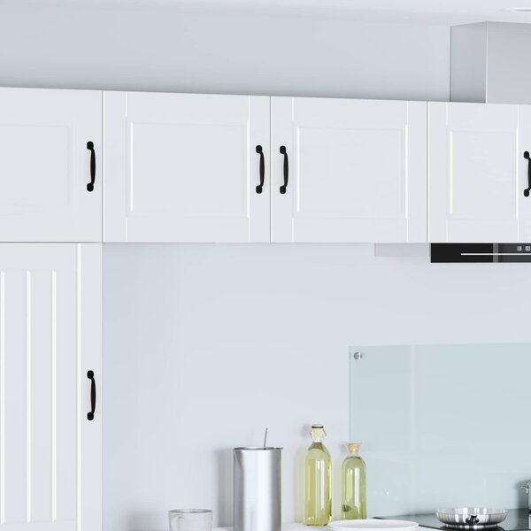 Konyhaszekrény polcokkal 2 pcs Fehér 50 x 31 x 40 cm Faanyag