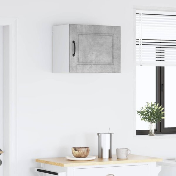 Konyhaszekrény polcokkal Beton Szürke 50 x 31 x 40 cm Faanyag