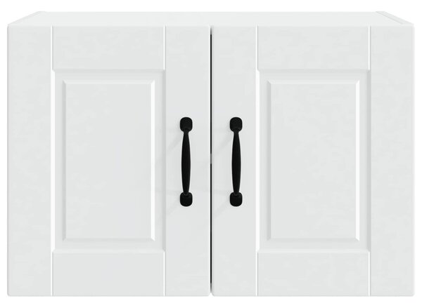 Konyhaszekrény polcokkal 2 pcs Fehér 60 x 31 x 40 cm Faanyag
