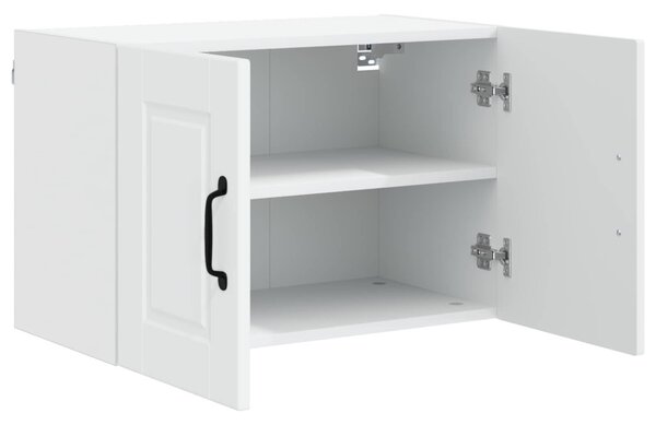 Konyhaszekrény polcokkal 2 pcs Fehér 60 x 31 x 40 cm Faanyag