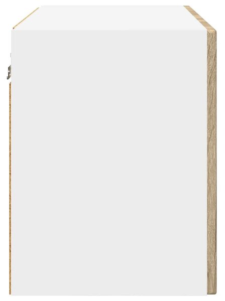 Konyhaszekrény polcokkal Sonoma tölgy 60 x 31 x 40 cm Faanyag