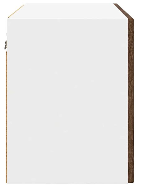 Konyhaszekrény polcokkal Barna Tölgy 60 x 31 x 40 cm Faanyag