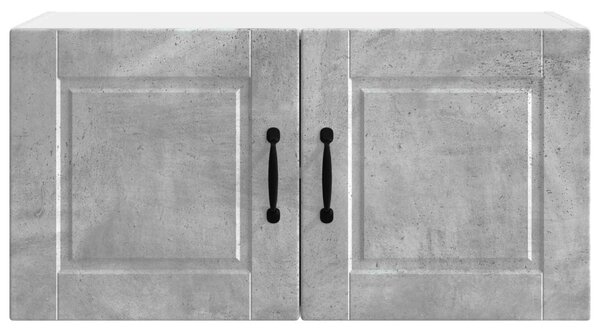 Konyhaszekrény polcokkal Beton Szürke 80 x 31 x 40 cm Faanyag