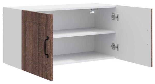Konyhaszekrény polcokkal Barna Tölgy 80 x 31 x 40 cm Faanyag
