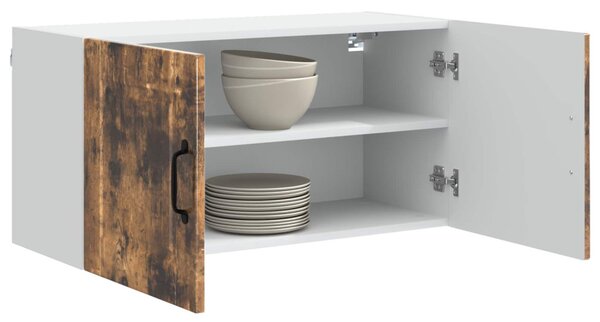 Konyhaszekrény polcokkal Füstölt tölgy 80 x 31 x 40 cm Faanyag
