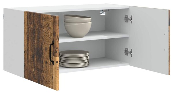 Konyhaszekrény polcokkal Öreg fa 80 x 31 x 40 cm Faanyag