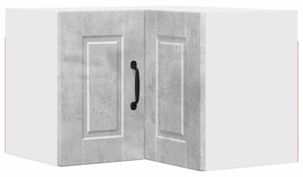 Konyhaszekrény polcokkal Beton Szürke 57 x 57 x 40 cm Faanyag
