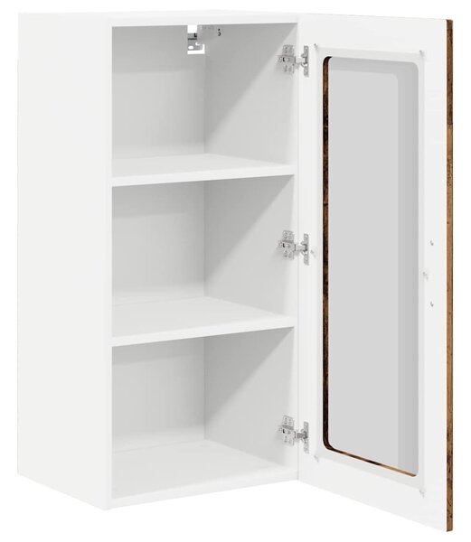 Konyhaszekrény polcokkal Öreg fa 40 x 31 x 80 cm Faanyag
