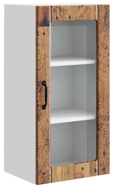 Konyhaszekrény polcokkal Öreg fa 40 x 31 x 80 cm Faanyag