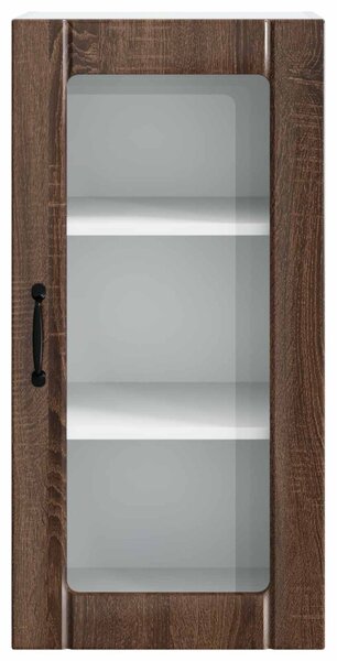 Konyhaszekrény polcokkal Barna Tölgy 40 x 31 x 80 cm Faanyag