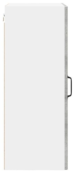 Konyhaszekrény polcokkal Beton Szürke 50 x 31 x 80 cm Faanyag