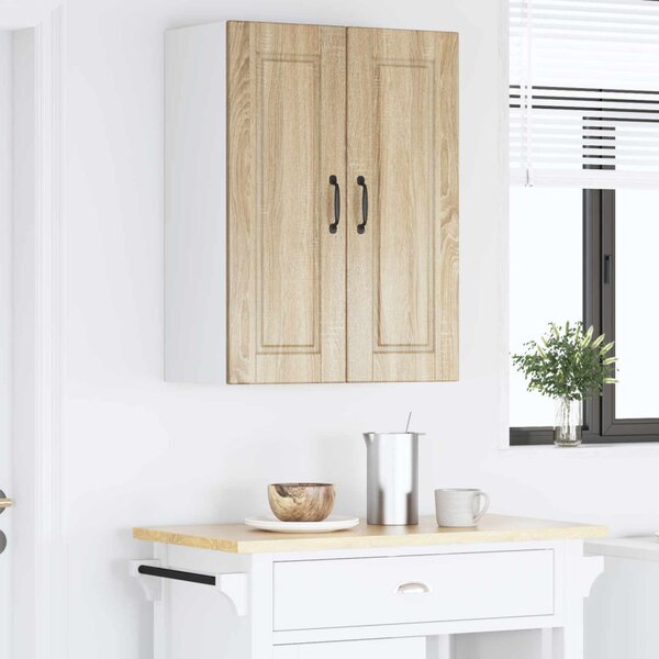 Konyhaszekrény polcokkal Sonoma tölgy 60 x 31 x 80 cm Faanyag