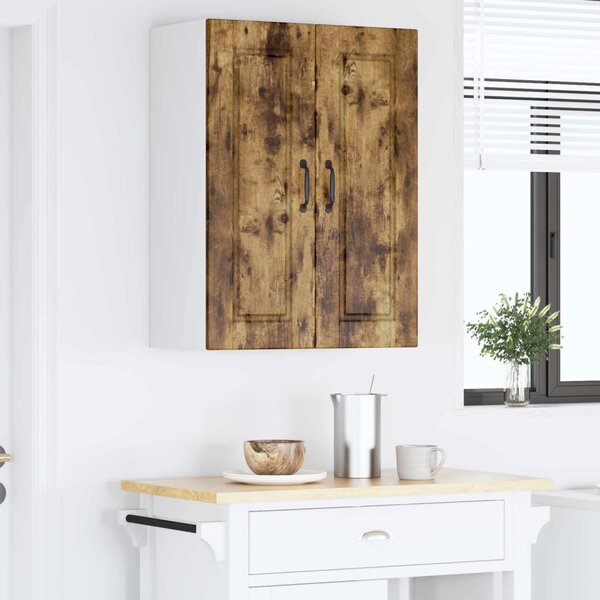 Konyhaszekrény polcokkal Füstölt tölgy 60 x 31 x 80 cm Faanyag