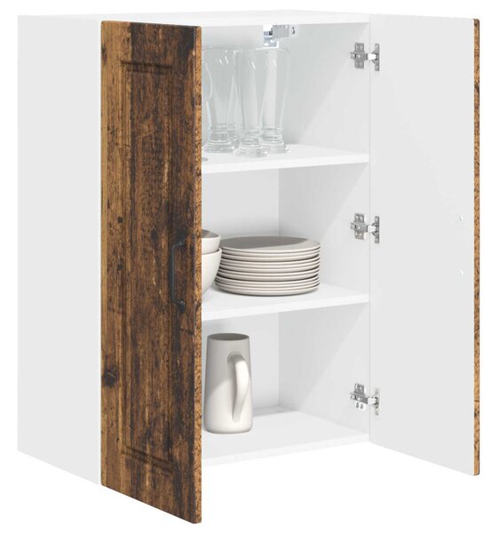 Konyhaszekrény polcokkal Öreg fa 60 x 31 x 80 cm Faanyag