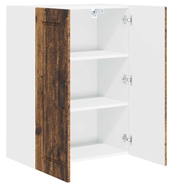 Konyhaszekrény polcokkal Öreg fa 60 x 31 x 80 cm Faanyag